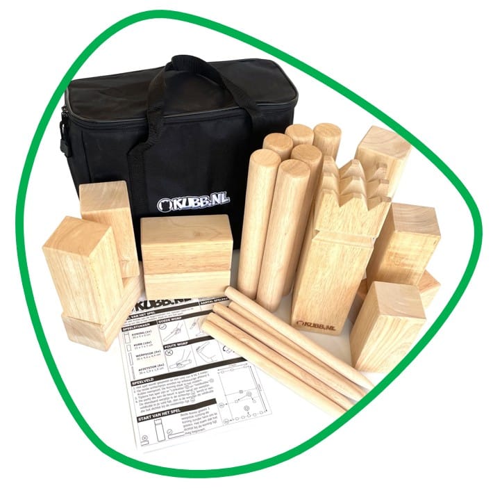 Kubb best set Rubberwood